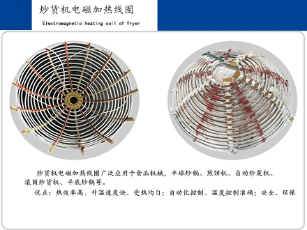 炒貨機電磁加熱線圈
